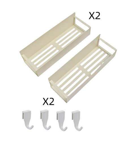 Iron Craft Refrigerator Kitchen Rack Punch-free