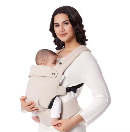 Porte-bébé en coton croisé quatre saisons