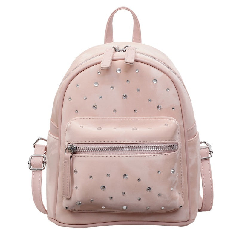Sac à dos pour femmes en fil de broderie diamant