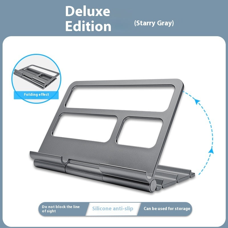 Multi-functional Desktop Foldable Portable Tablet Remote Control Storage Bracket