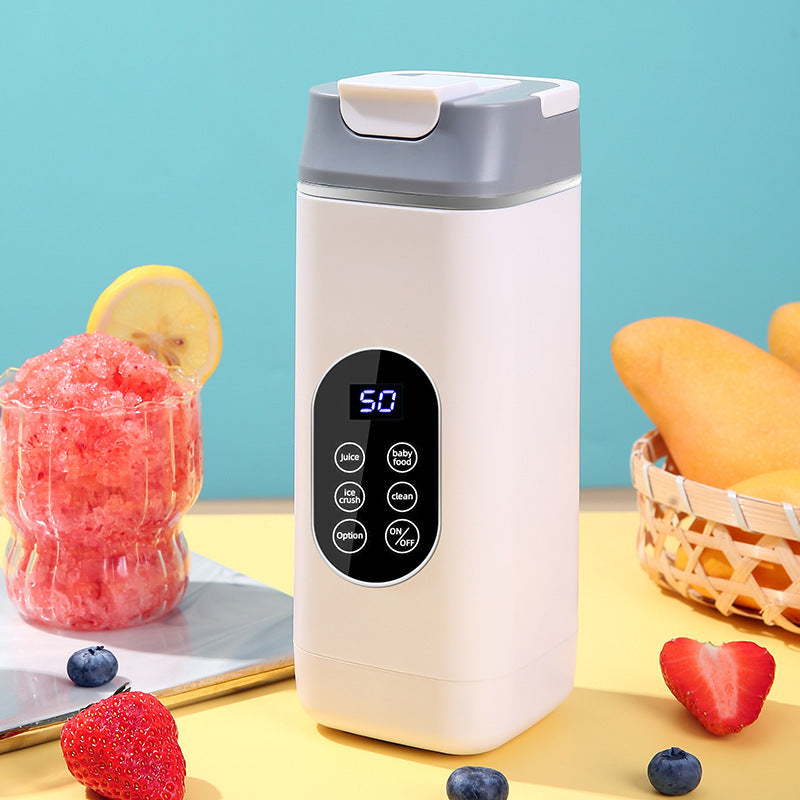 Presse-agrumes portable rechargeable USB, mixeur domestique pour glace pilée