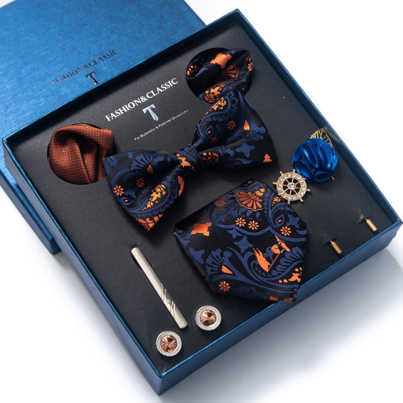 Ensemble cravate et costume formel 8 pièces pour homme