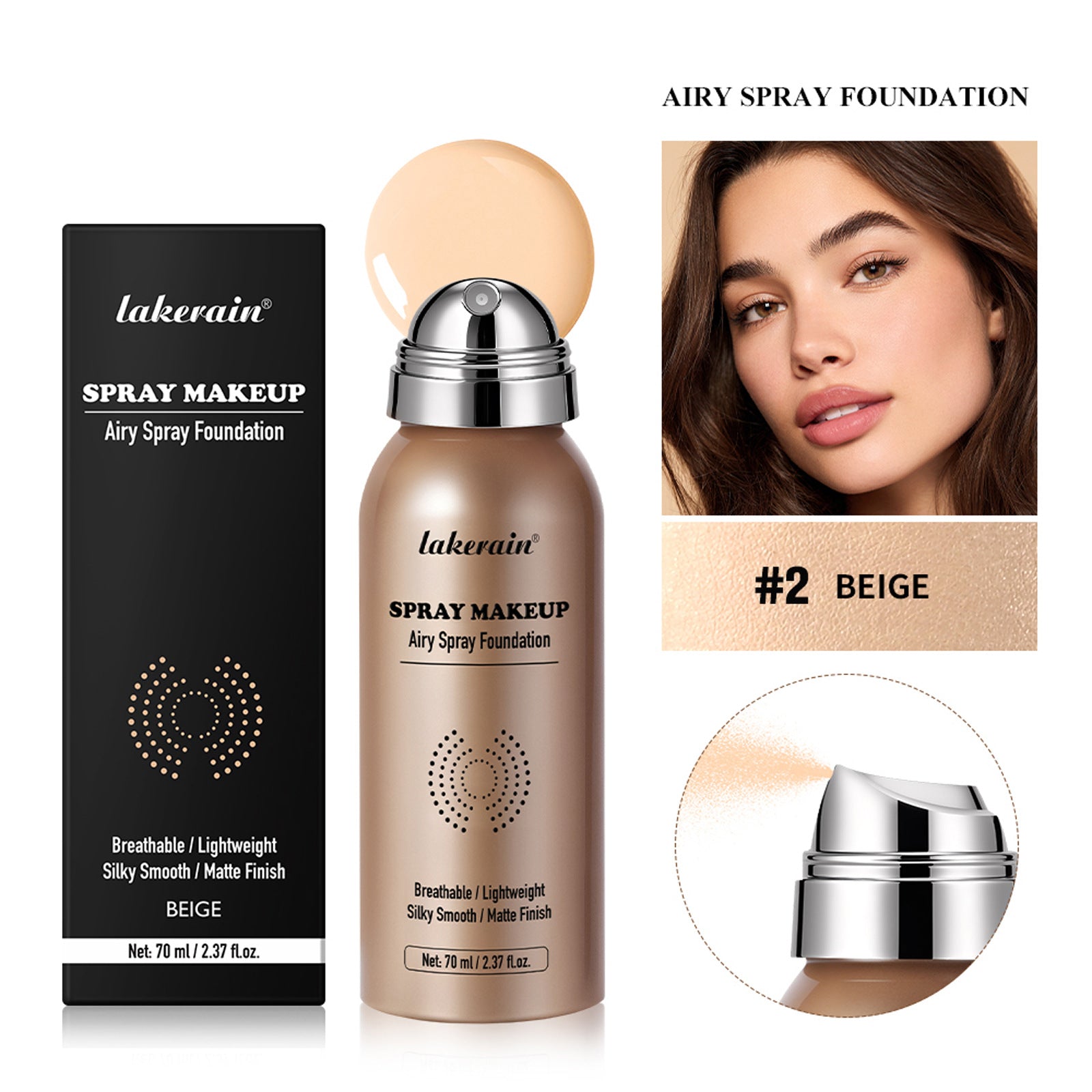 Correcteur Liquide Teint Uniforme Poudre Longue Tenue