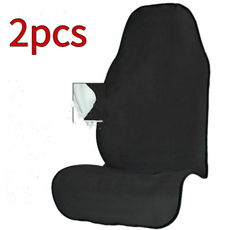 Terry cloth car seat cover
