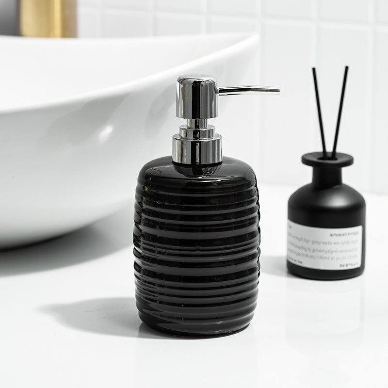 Modern Bathroom Toilet Ceramic Storage Bottle