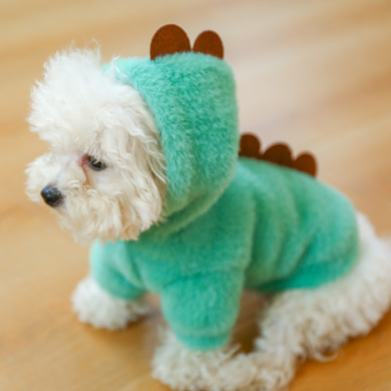 Sweat à capuche chaud pour animaux de compagnie, simple et élégant