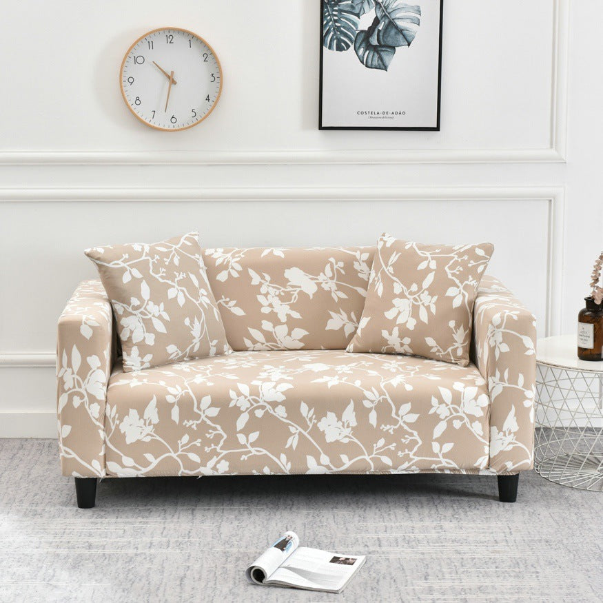 Stretch Sofa Cover All-inclusive Non-slip Three-seat Sofa Cushion Cover Cloth Sofa Towel Full Covered Household Dust Cover