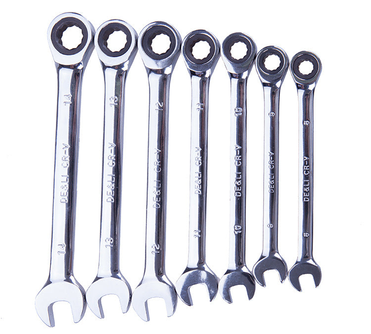 Ratchet Dual-purpose Wrench Two-way Fast Dual-purpose Auto Repair Tools
