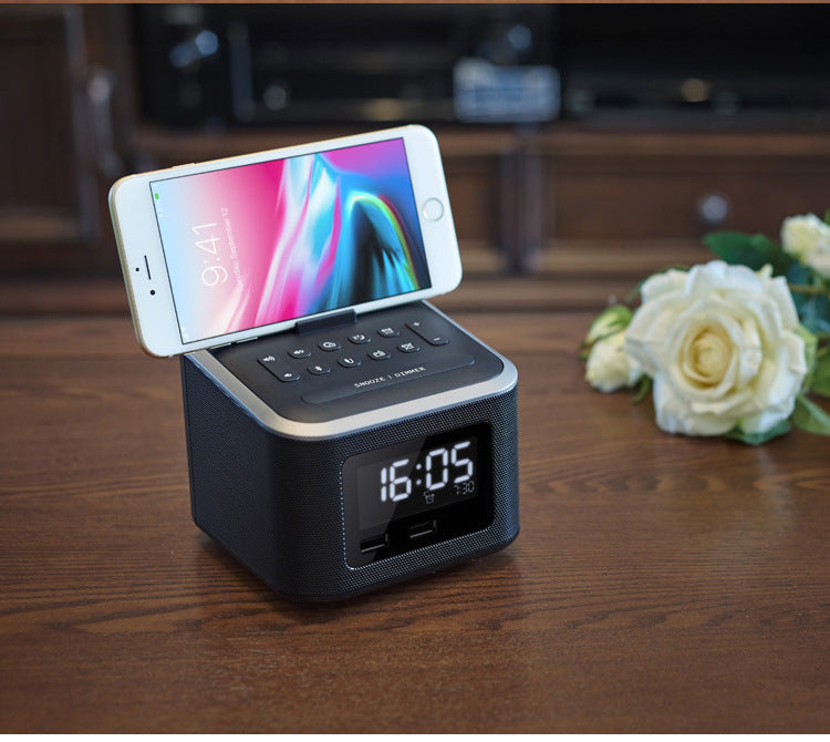 Bluetooth Audio Home Bedside Alarm Clock Charging Pile