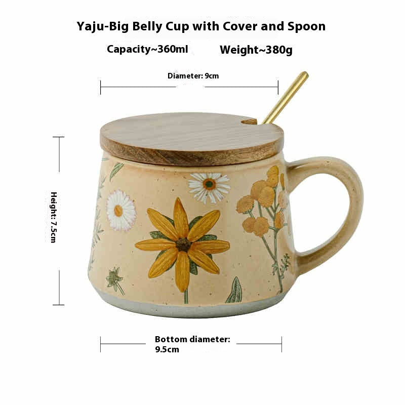 Tasse à café en céramique faite à la main