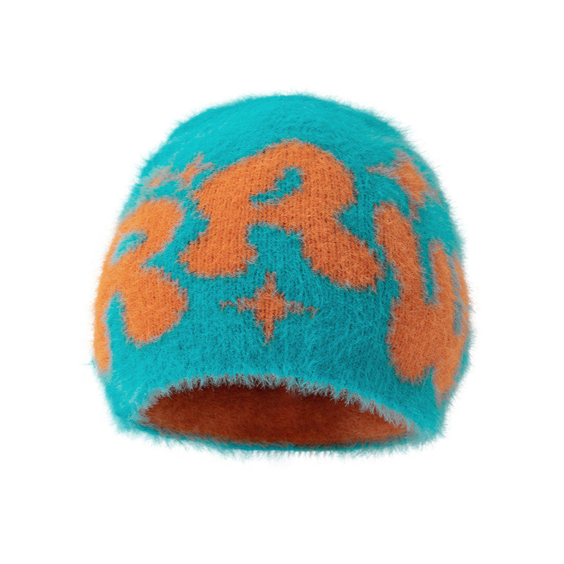 Women's Knitted Fashion Personalized Wool Cold Hat
