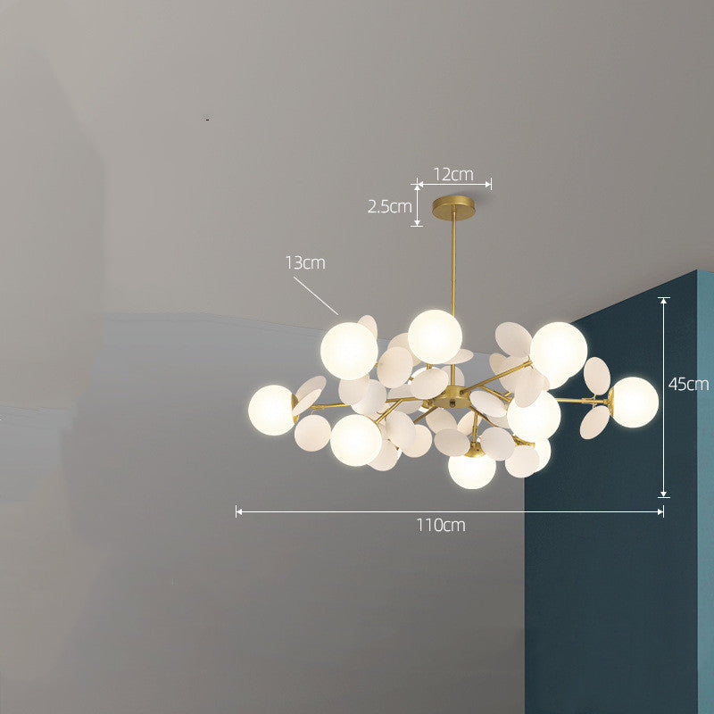Lustre Nordique Moderne Minimaliste pour Salon et Chambre