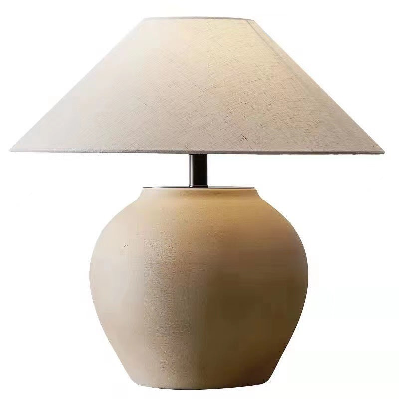 Chinese Style Decoration Japanese Style Pottery Pot Living Room Table Lamp