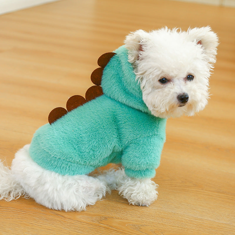 Sweat à capuche chaud pour animaux de compagnie, simple et élégant
