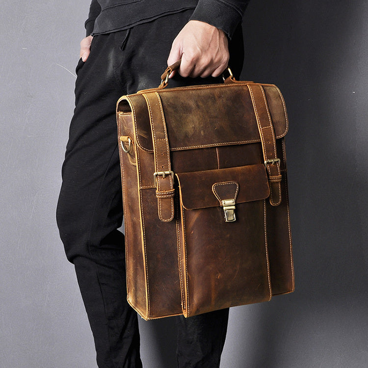 Sac à dos en cuir pour homme