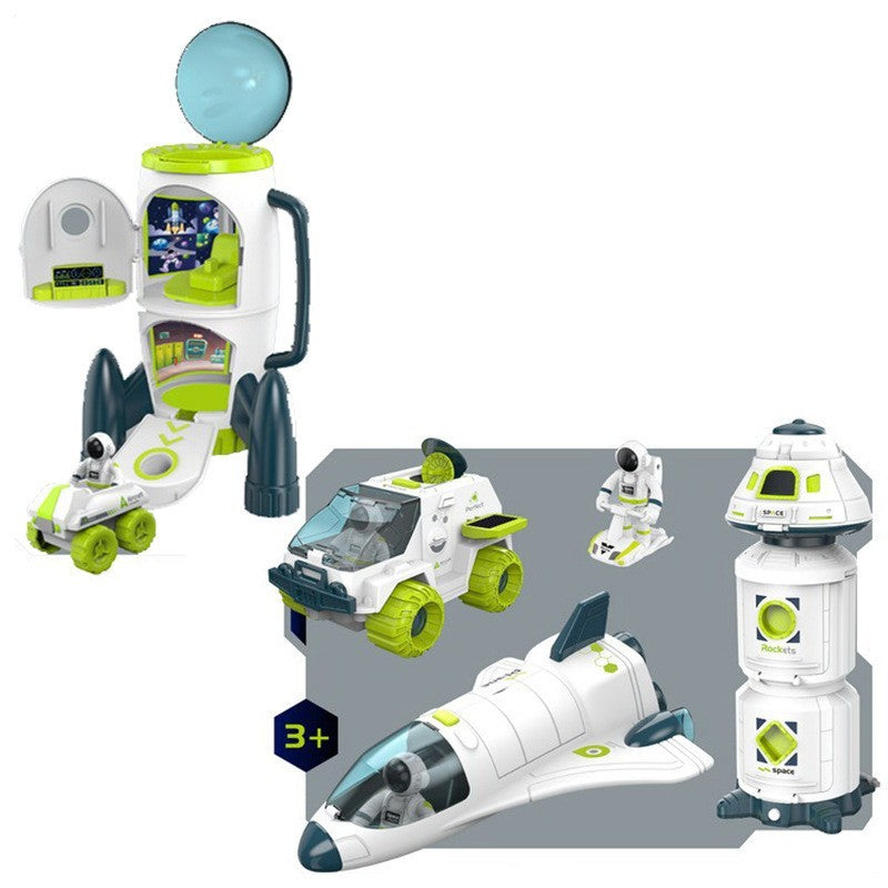 Interstellar Space Spacecraft Model Electric Vocalizing Dazzling Light Toys