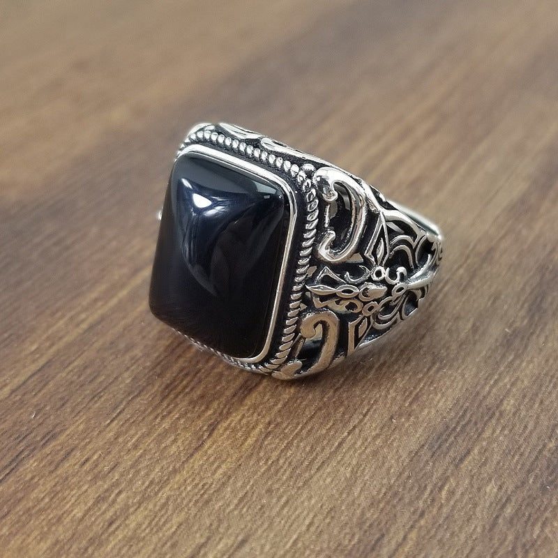 Bague en argent sterling 925 pour homme
