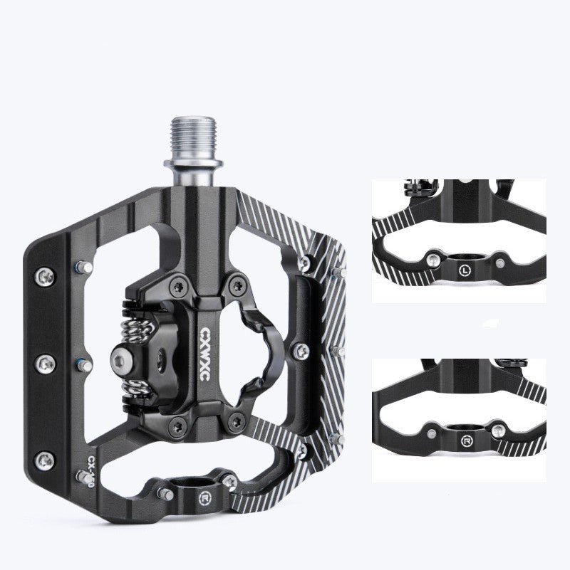 Vélo de Montagne Verrouillé Pédales Plates Marche Vélo Peilin Pied Alliage d'Aluminium Pédale Roulement Accessoires de Cyclisme