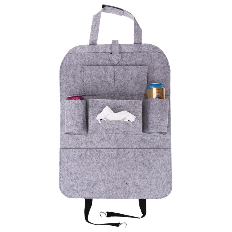 Sac de rangement pour siège arrière de voiture Organiseur de housse de siège de voiture