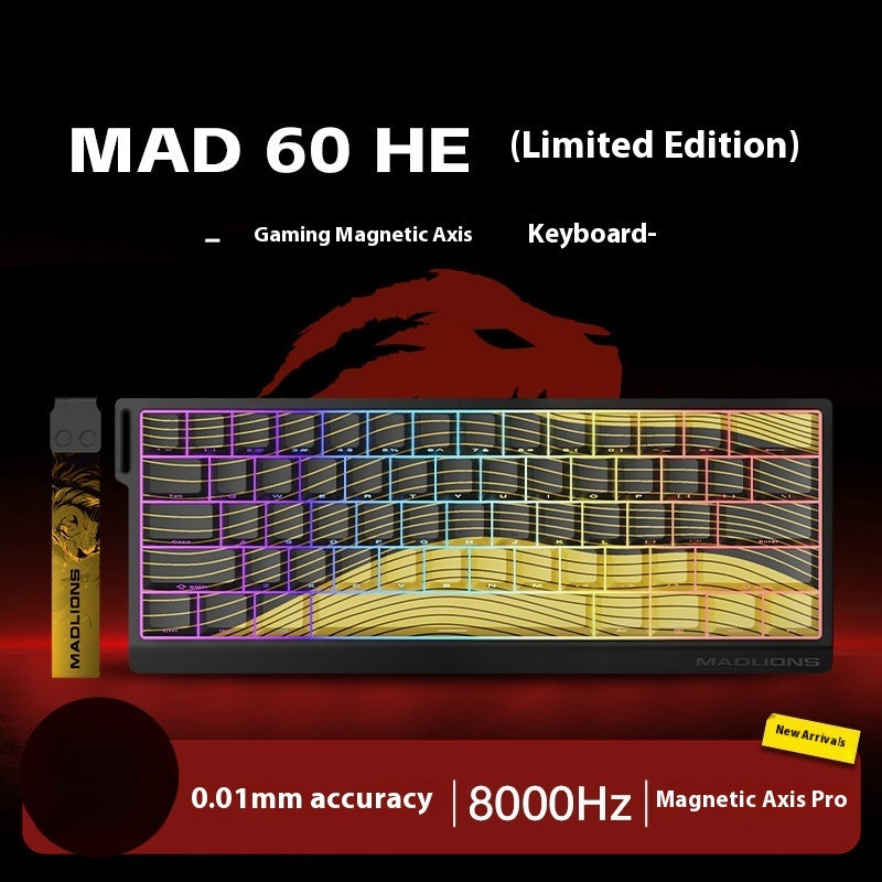 MAD6068 HE Mad68pro E-sports Magnetic Axis Keyboard