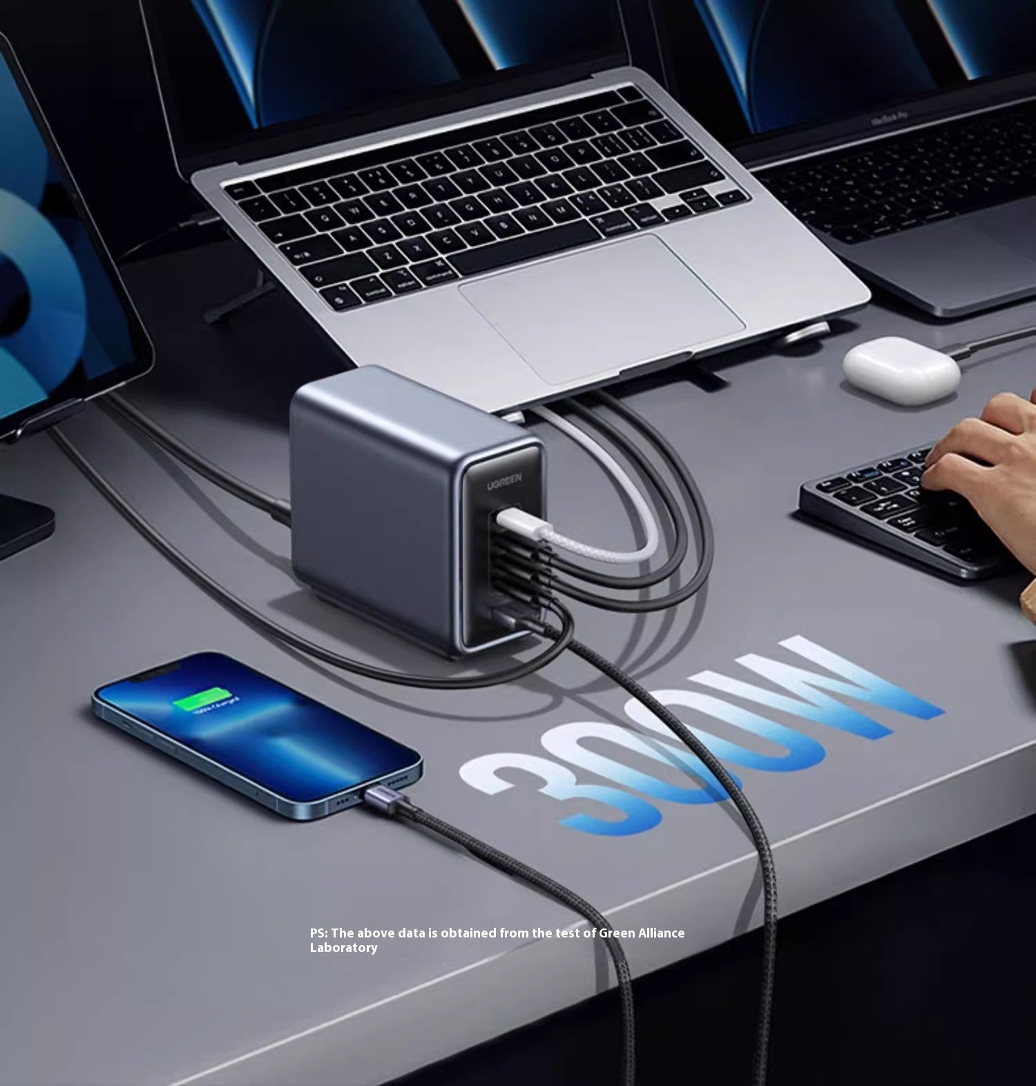 Tête de chargeur d'ordinateur portable 300 W