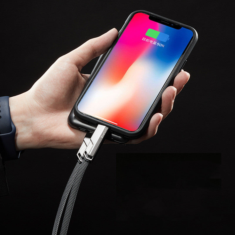 Câble de données de charge rapide quatre-en-un Corde de combat interstellaire