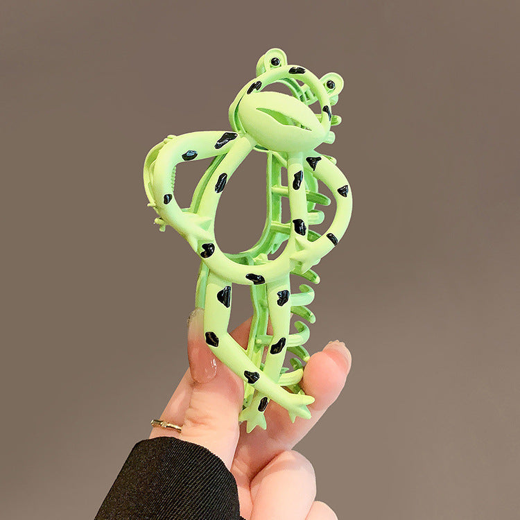 Cartoon Funny Frog Shark Clip Cute Fashion Grip