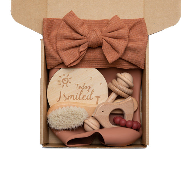 Coffret Cadeau d'Accessoires et Jouets de Douche pour Nouveau-né