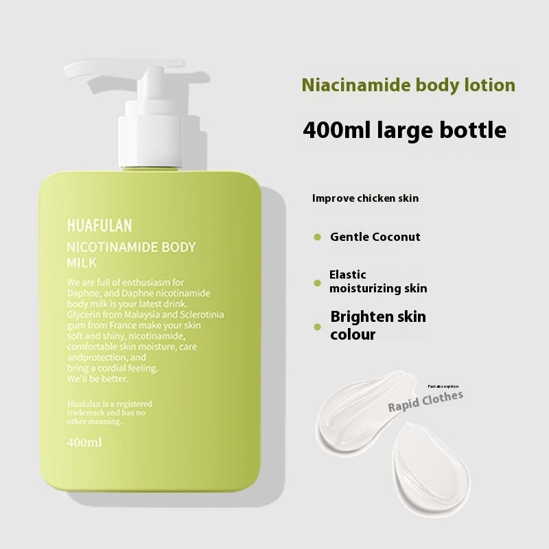 Lotion Corporelle Hydratante et Parfumée à la Nicotinamide