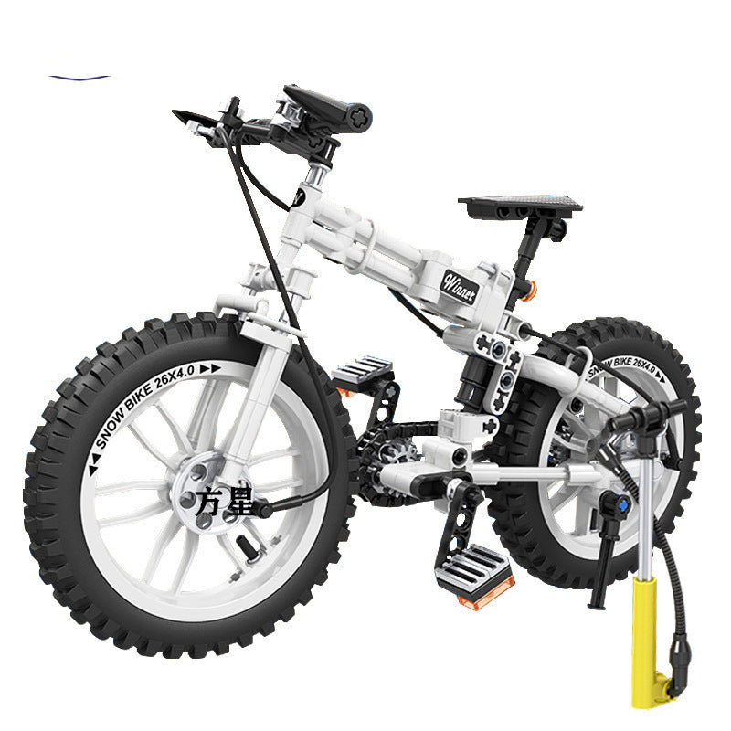 Mechanically Assembled Mini Folding Bicycle Bicycle Children's Toy