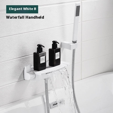 Waterfall Bathtub Faucet Shower Head Set