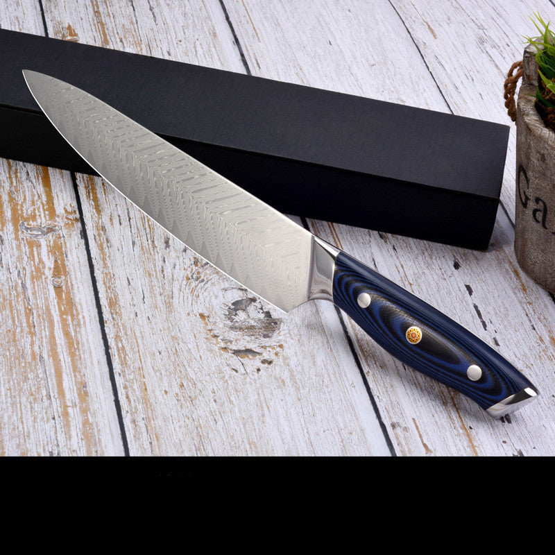 Damascus Stainless Steel Chef's Knife For Home Use
