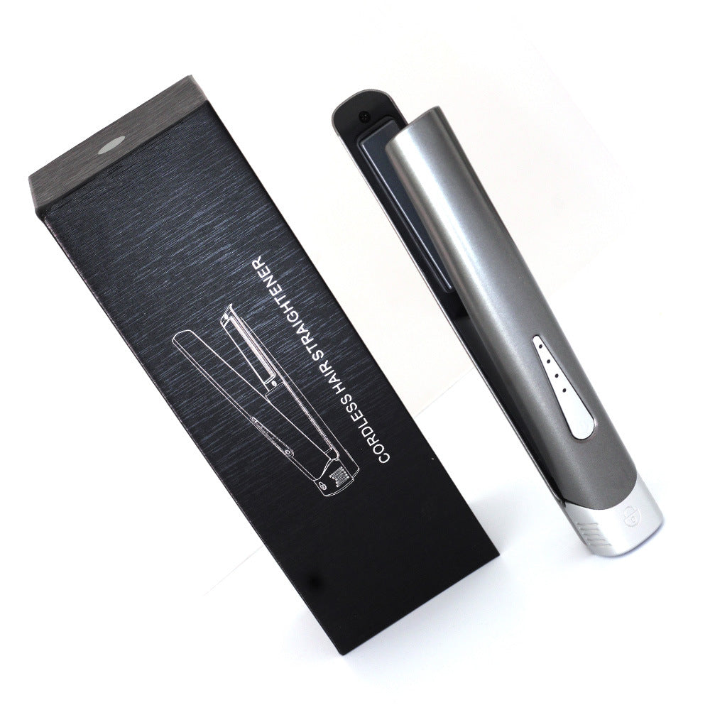 USB Rechargeable Dual-purpose Inner Buckle Portable Hair Straightener