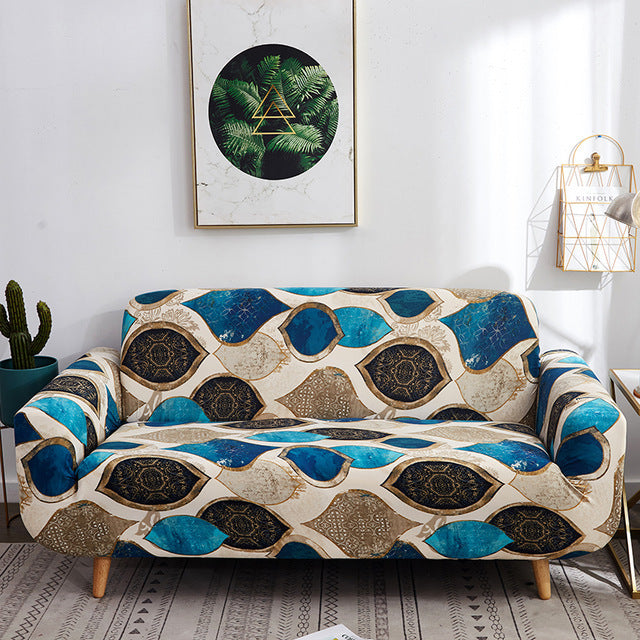 Housse de canapé coussin canapé imprimé housse de canapé