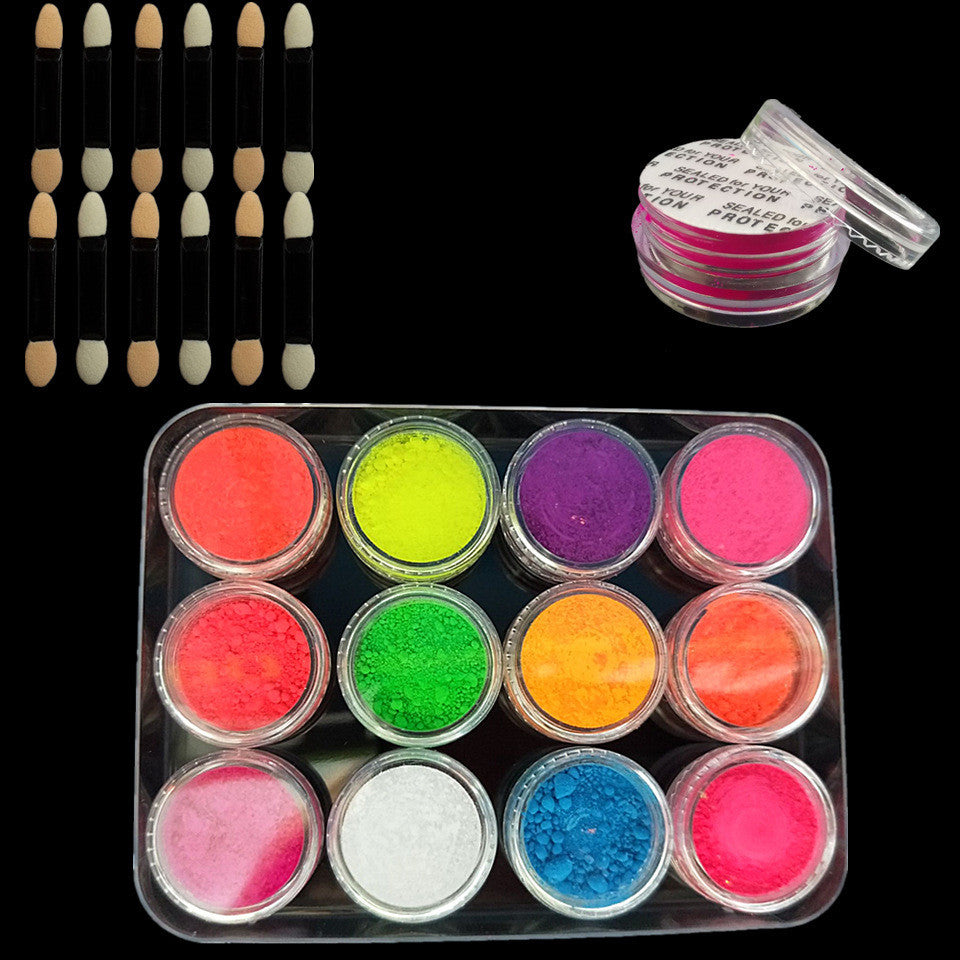 Poudre à Ongles Sirène Aurore Effet Paillettes
