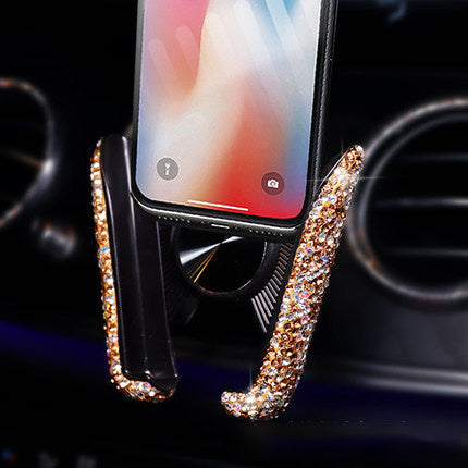 Support de téléphone portable à boucle de ceinture de voiture