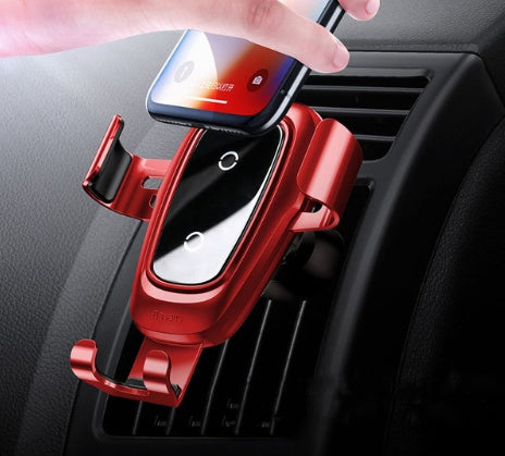 Compatible With Applicable To X Mobile Phone Car Wireless Charger Metal Gravity Bracket Wireless Charger