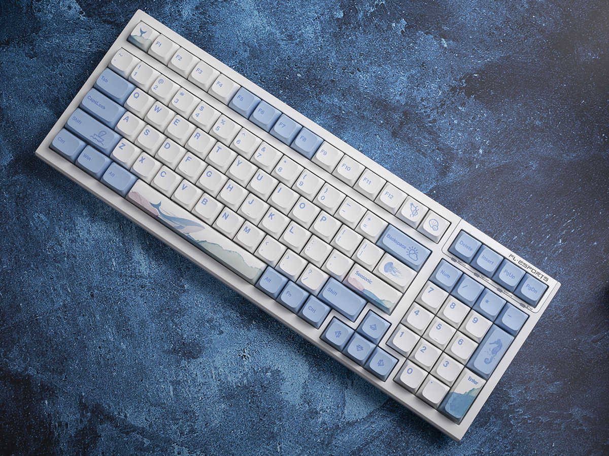 Capsule de clavier mécanique à sublimation en PBT XDA