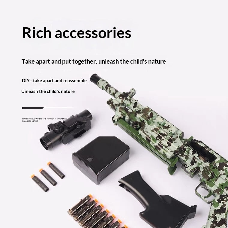 M249 Pineapple Light Machine Gun Electric Toy For Kids