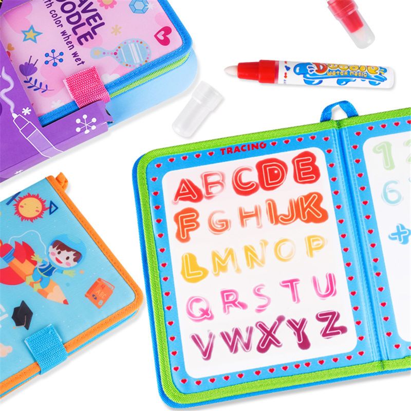 Washable magic water picture book