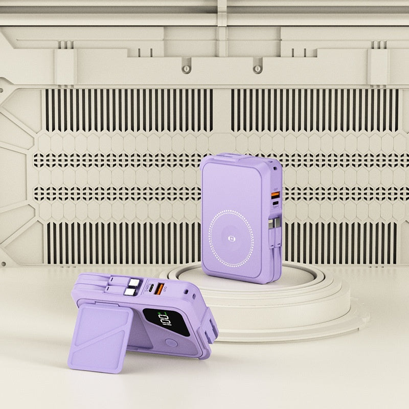 Batterie externe avec prise murale CA pliable