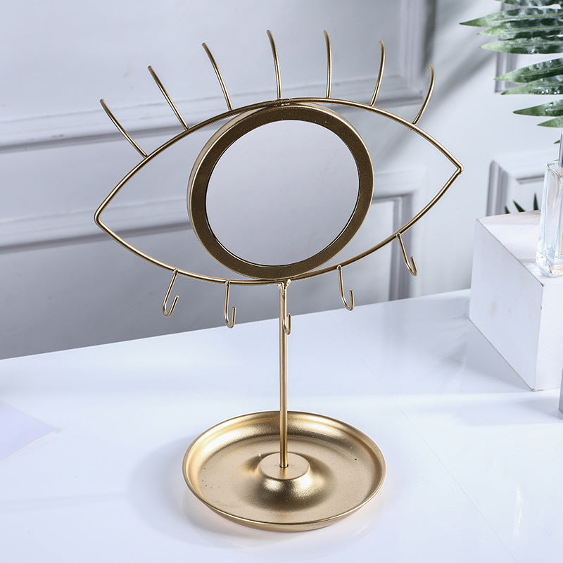 Creative light luxury removable makeup mirror