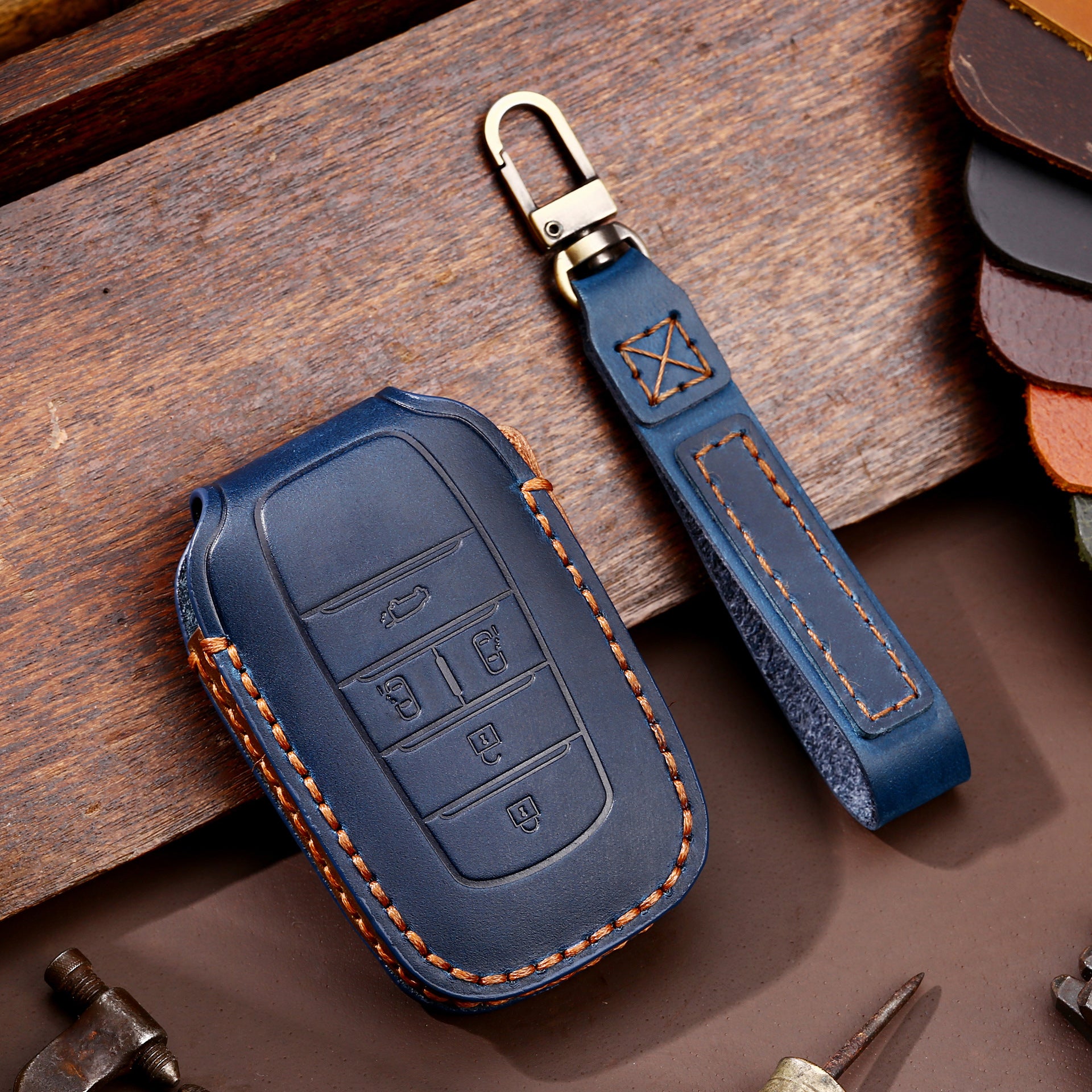 High-end Car Key Genuine Leather Key Cover