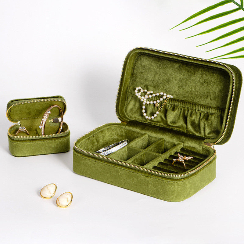 Boîte de rangement portable pour bijoux pour femmes