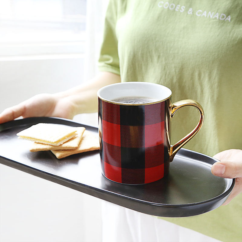 Tasse à café en céramique style pastoral simple