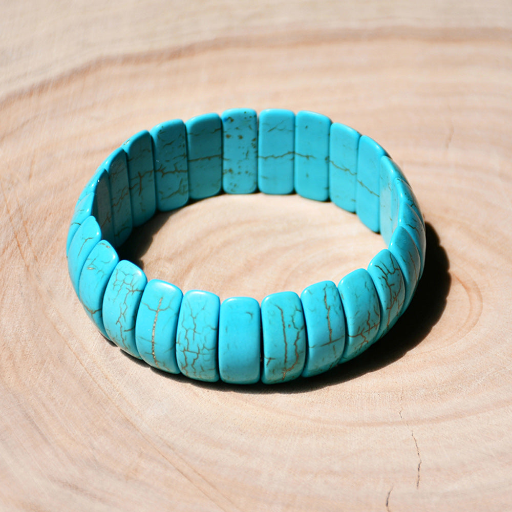 Bracelet géométrique rétro pour hommes et femmes