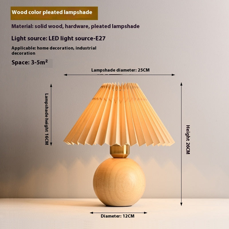 Lampe de chevet de chambre à coucher Lampe de table créative et chaleureuse