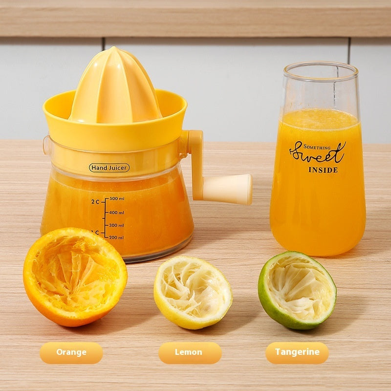 Presse-agrumes manuel portable compact pour la maison