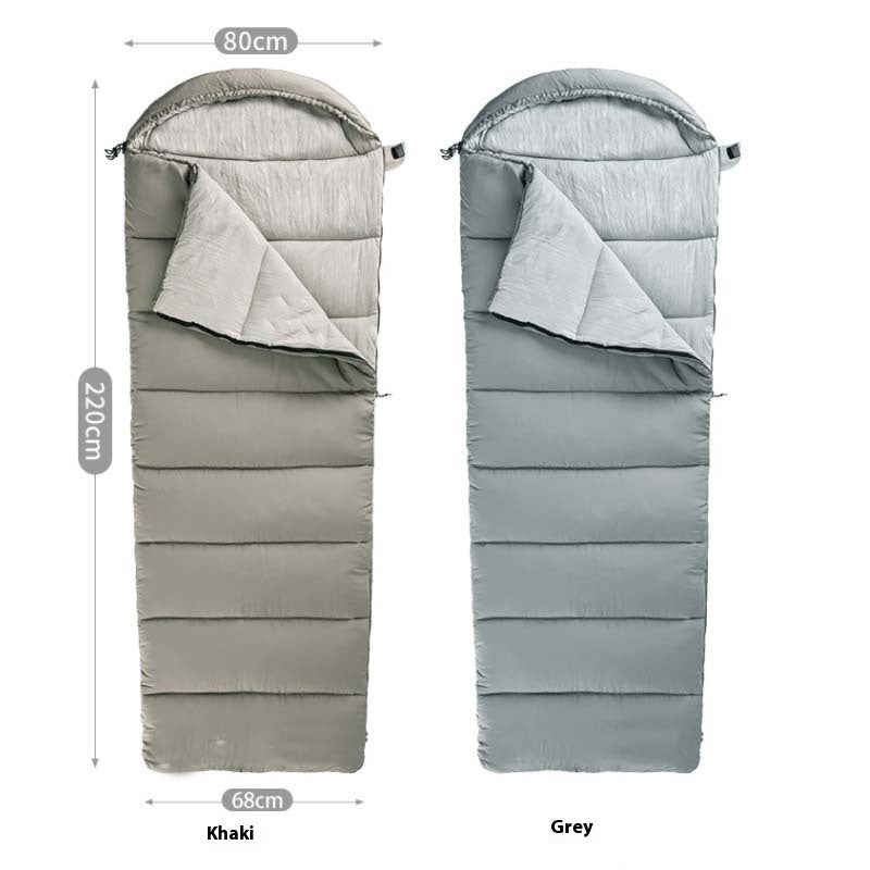 Enveloppe Trapézoïdale de Camping Étanche Avec Capuche Lavable Portable Camping en Plein Air Épaissie Chaude