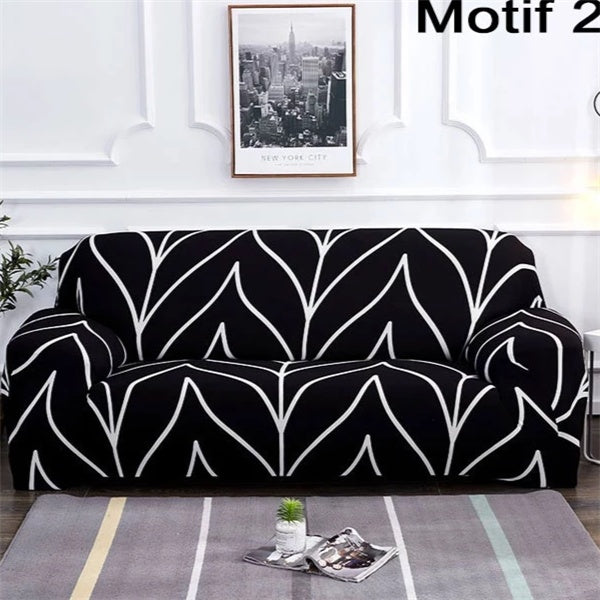 Housse de canapé coussin canapé imprimé housse de canapé